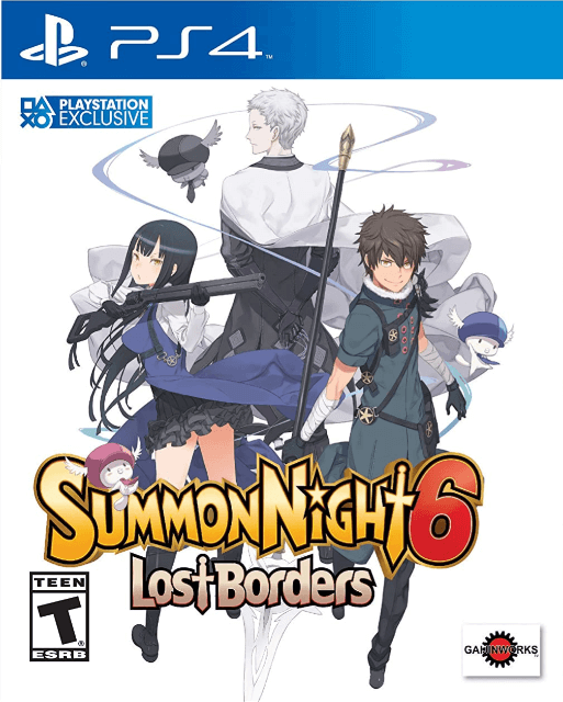 Summon Night 6 Lost Borders box art for Playstation 4